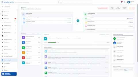Real-Time Agent Execution Console - Live monitoring of AI agent collaboration with execution flow and cross-agent insights
